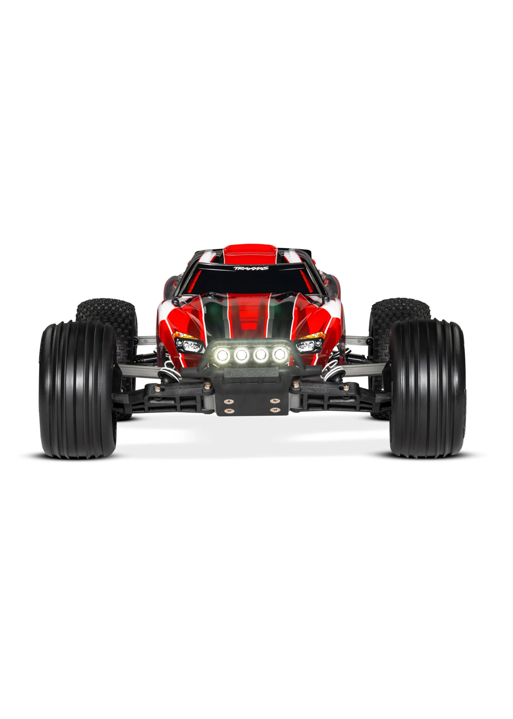 Traxxas 1/10 Rustler 2WD RTR Stadium Truck With Lights - Red 2 Traxxas 1/10 Rustler 2WD RTR Stadium Truck With Lights - Red - Image 2