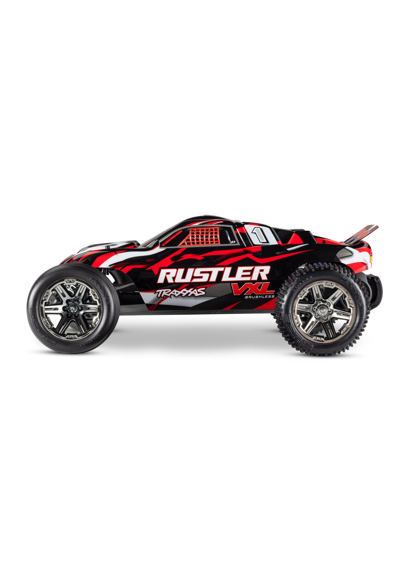 Traxxas 1/10 Rustler VXL 2WD RTR Stadium Truck With Magnum 272R - Red 3 Traxxas 1/10 Rustler VXL 2WD RTR Stadium Truck With Magnum 272R - Red - Image 3