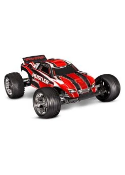 Traxxas 1/10 Rustler XL-5 2WD RTR Stadium Truck - RedR