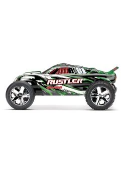 Traxxas 1/10 Rustler XL-5 2WD Stadium Truck - Green -hu bhobby shop traxxas 1 10 rustler xl 5 2wd stadium truck green 2