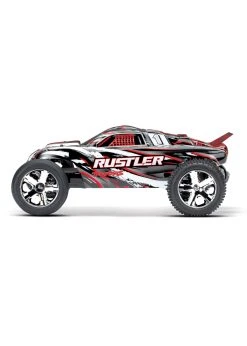 Traxxas 1/10 Rustler XL-5 2WD Stadium Truck - Red -hu bhobby shop traxxas 1 10 rustler xl 5 2wd stadium truck red 2