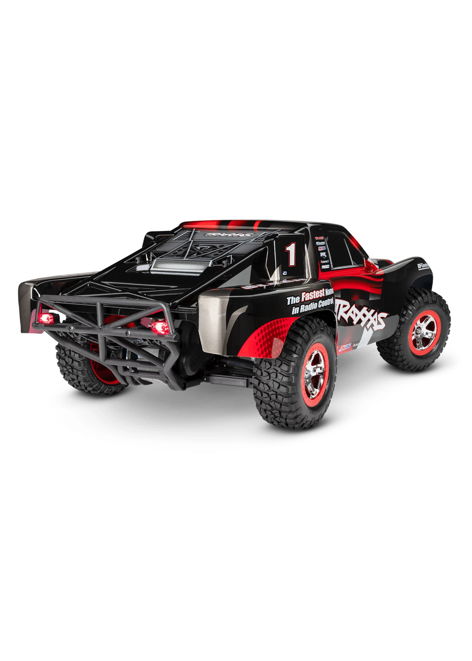 Traxxas 1/10 Slash 2WD RTR Short-Course Race Truck With Lights - Red 4 Traxxas 1/10 Slash 2WD RTR Short-Course Race Truck With Lights - Red - Image 4