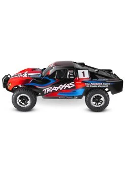 Traxxas 1/10 Slash 4X4 RTR Brushed SCT With LED Lights - Red -hu bhobby shop traxxas 1 10 slash 4x4 rtr brushed sct with led li 2