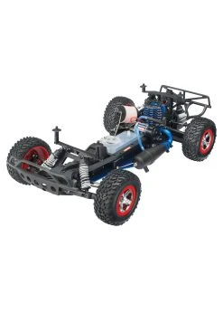 Traxxas 1/10 Slash With TSM 2WD Nitro Short Course Truck - Blue -hu bhobby shop traxxas 1 10 slash with tsm 2wd nitro short course 3