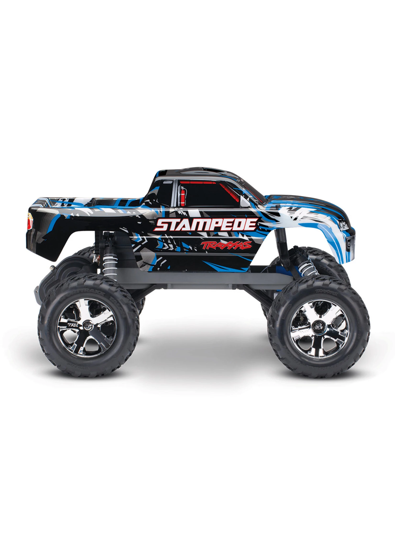 Traxxas 1/10 Stampede 2WD Monster Truck - Blue 4 Traxxas 1/10 Stampede 2WD Monster Truck - Blue - Image 4