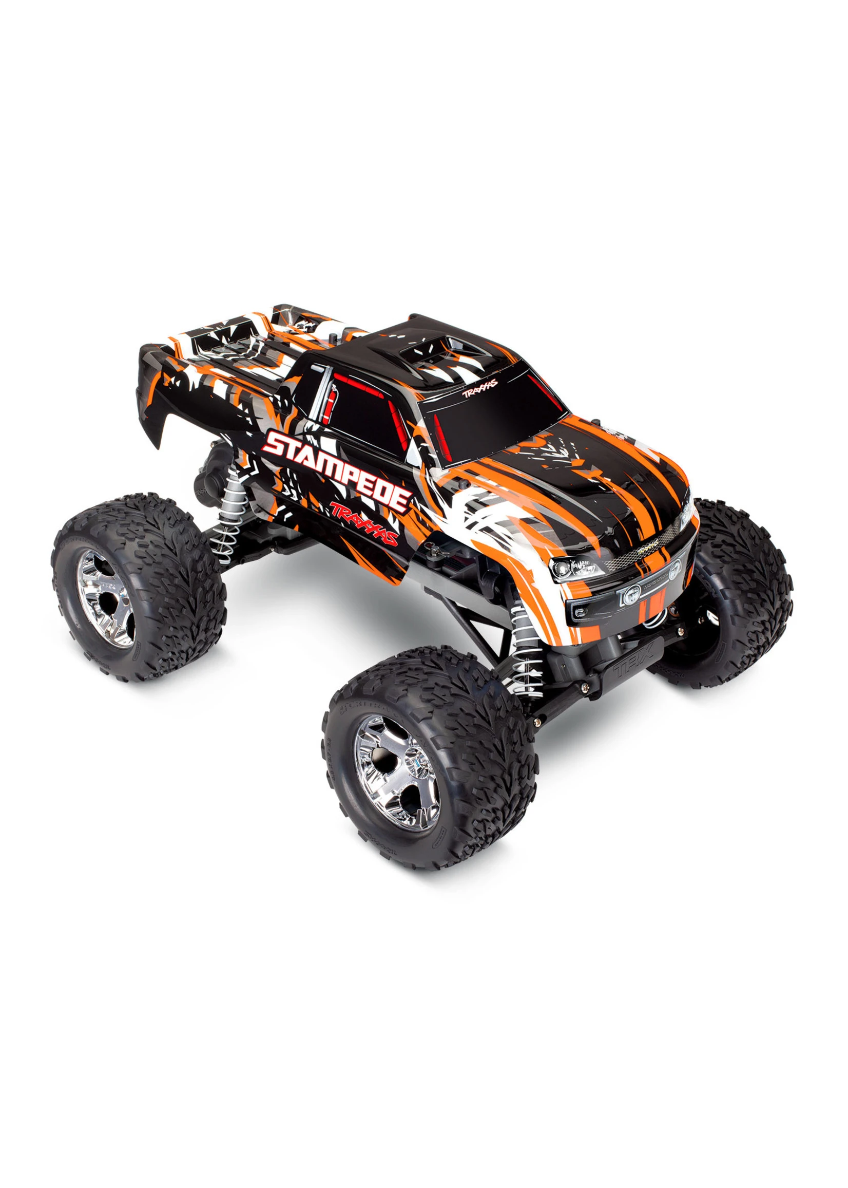 Traxxas 1/10 Stampede 2WD Monster Truck - Orange 3 Traxxas 1/10 Stampede 2WD Monster Truck - Orange - Image 3