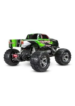 Traxxas 1/10 Stampede 2WD RTR Monster Truck With Lights - Green -hu bhobby shop traxxas 1 10 stampede 2wd rtr monster truck with l 27