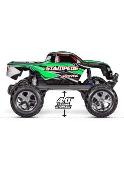 Traxxas 1/10 Stampede 2WD RTR Monster Truck With Lights - Green -hu bhobby shop traxxas 1 10 stampede 2wd rtr monster truck with l 31