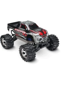 Traxxas 1/10 Stampede 4X4 RTR Brushed 4WD Monster Truck - Silver -hu bhobby shop traxxas 1 10 stampede 4x4 rtr brushed 4wd monster 2