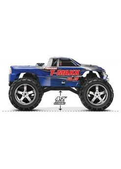 Traxxas 1/10 T-Maxx 3.3 Nitro 4x4 Nitro Monster Truck With TSM - Black -hu bhobby shop traxxas 1 10 t maxx 33 nitro 4x4 nitro monster tru 17