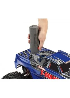 Traxxas 1/10 T-Maxx 3.3 Nitro 4x4 Nitro Monster Truck With TSM - Blue -hu bhobby shop traxxas 1 10 t maxx 33 nitro 4x4 nitro monster tru 2