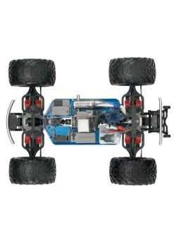 Traxxas 1/10 T-Maxx 3.3 Nitro 4x4 Nitro Monster Truck With TSM - Blue -hu bhobby shop traxxas 1 10 t maxx 33 nitro 4x4 nitro monster tru 4