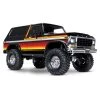Traxxas 1/10 TRX-4 Trail Crawler Truck W/'79 Bronco Ranger XLT Body - Sunset
