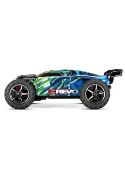 Traxxas 1/16 E-Revo 4WD Brushed RTR Truck - Green -hu bhobby shop traxxas 1 16 e revo 4wd brushed rtr truck green 3