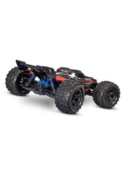 Traxxas 1/8 Sledge 4WD RTR Brushless Monster Truck - Red -hu bhobby shop traxxas 1 8 sledge 4wd rtr brushless monster truck 2