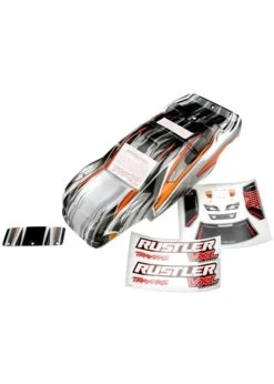 Traxxas 3715 - Rustler VXL ProGraphix Body With Decal Set