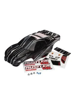 Traxxas 3719 - Rustler VXL ProGraphix Body With Decal Set