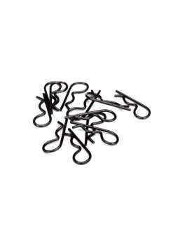 3934A - Traxxas Heavy Duty Body Clips - Black