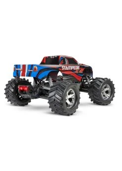 Traxxas 67054-61RED- Stampede 4X4 With LED Lights - Red -hu bhobby shop traxxas 67054 61red stampede 4x4 with led lights r 3