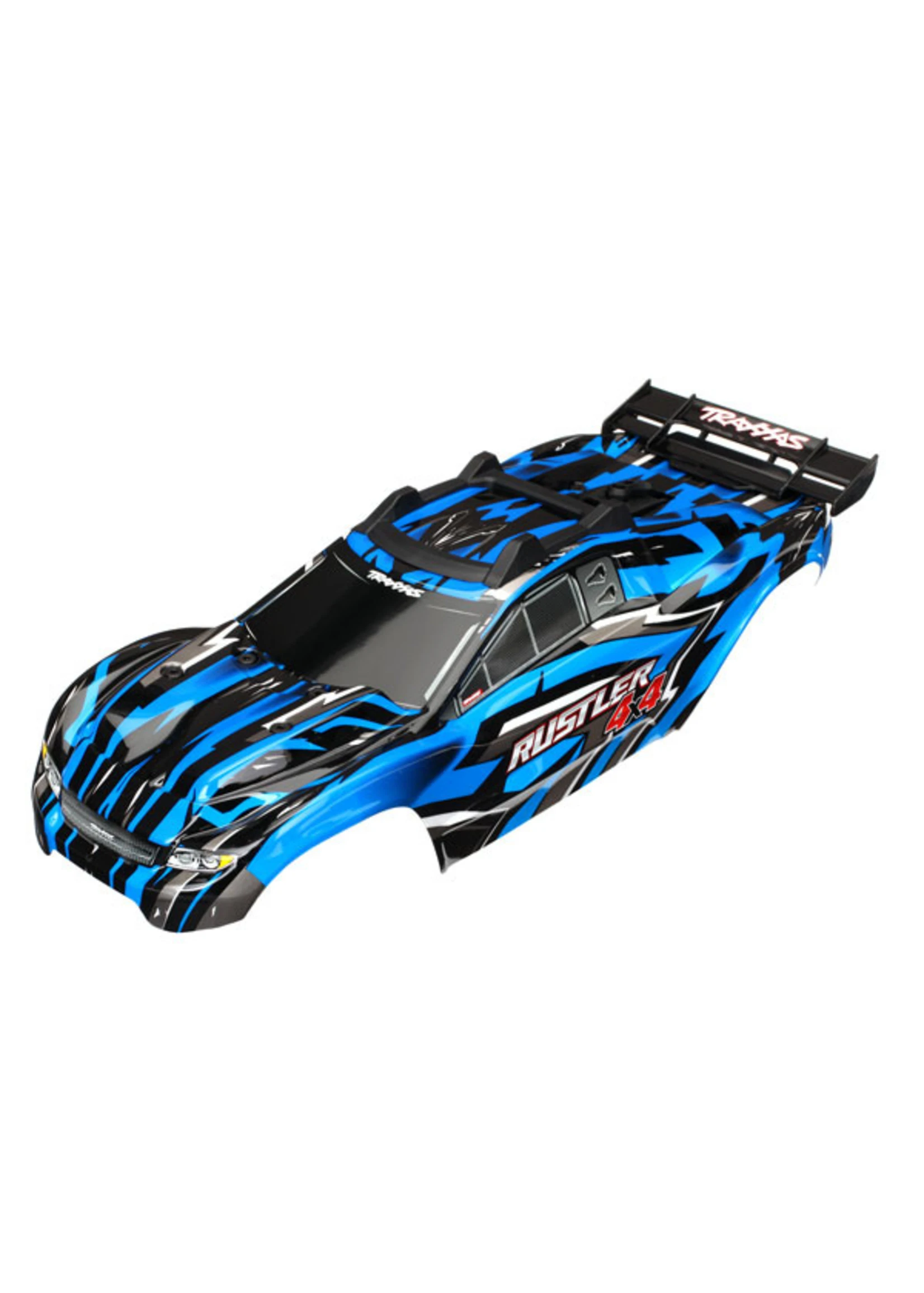 Traxxas 6718X - Rustler 4x4 Body - Blue 1 Traxxas 6718X - Rustler 4x4 Body - Blue