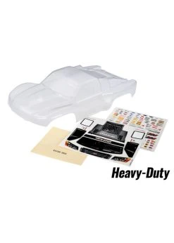 Traxxas 6811R - Slash 4X4 Heavy Duty Body - Clear