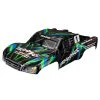 Traxxas 6816G - Slash 4x4 Body With Decal Set - Green