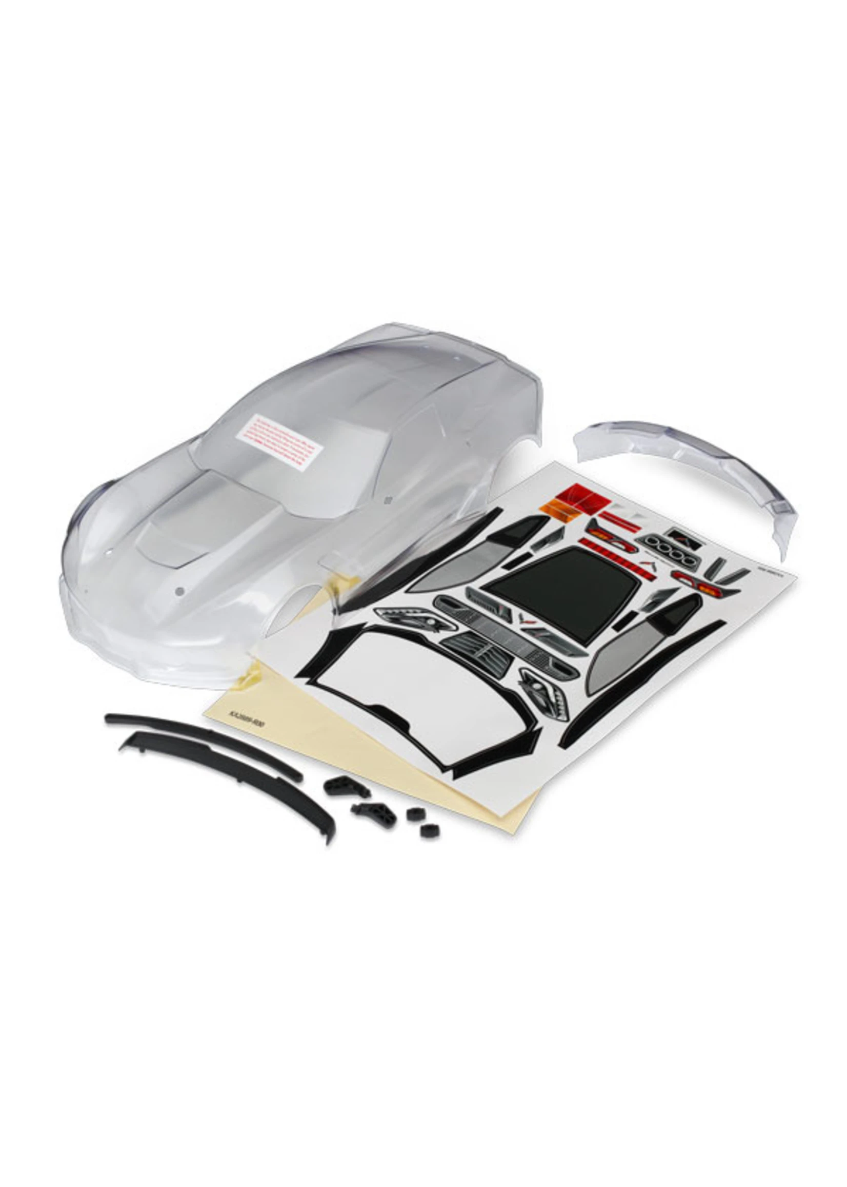 Traxxas 8386 - Chevrolet Corvette Z06 Body - Clear 1 Traxxas 8386 - Chevrolet Corvette Z06 Body - Clear