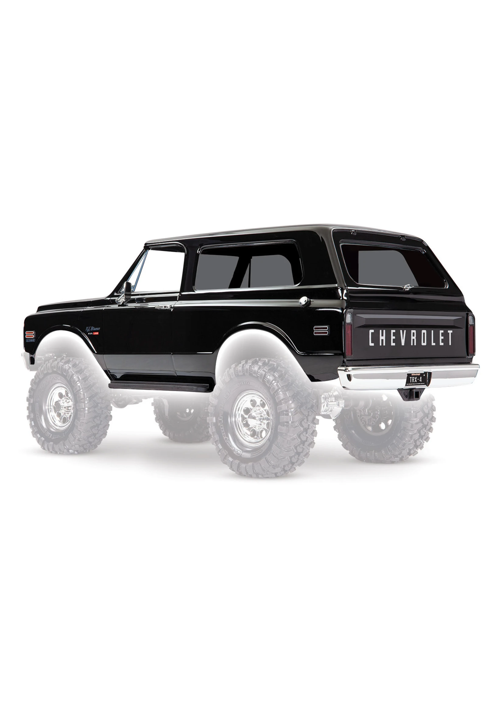 Traxxas 9112X - '69 Chevrolet Blazer Body Complete Kit - Black 3 Traxxas 9112X - '69 Chevrolet Blazer Body Complete Kit - Black - Image 3