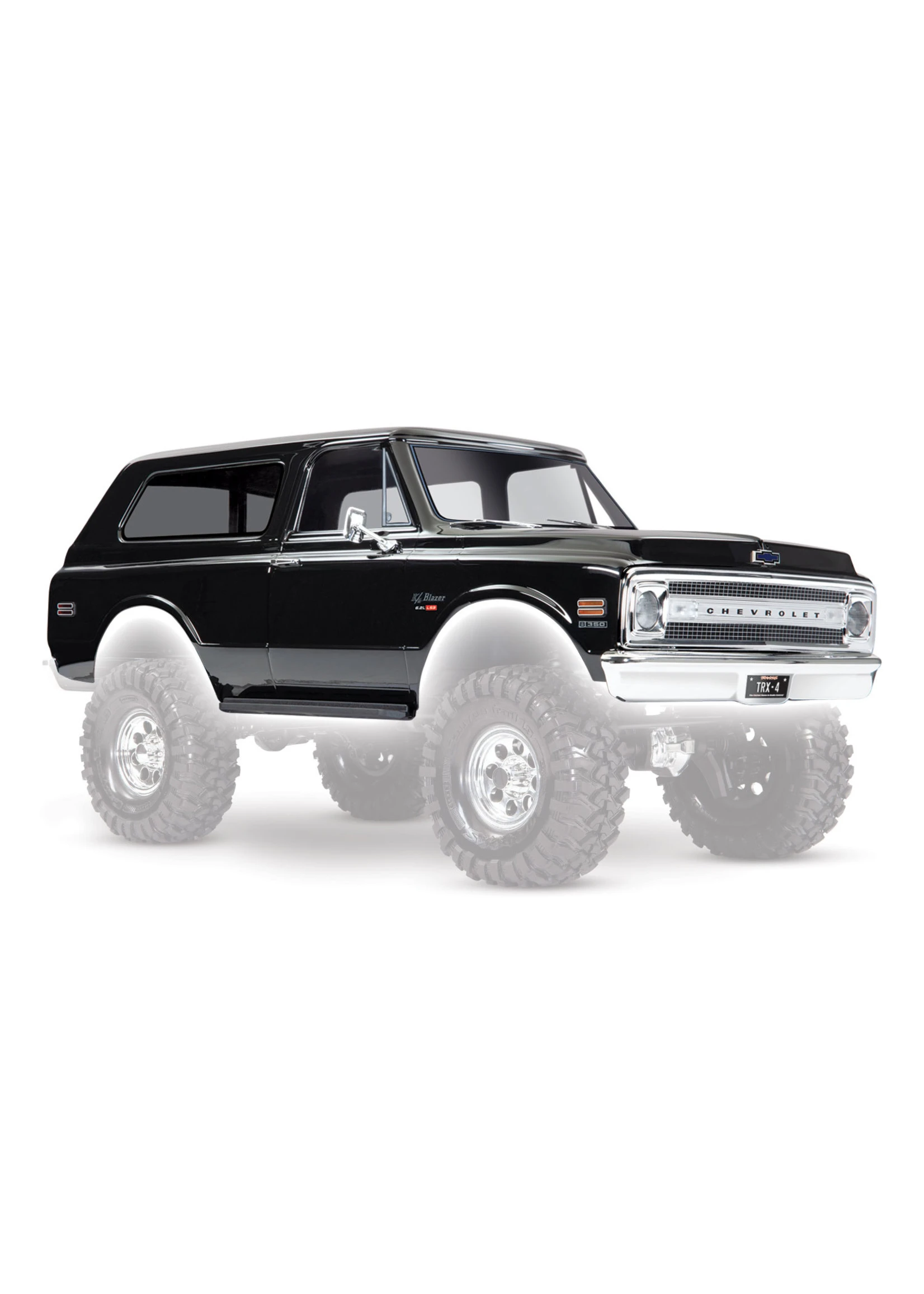 Traxxas 9112X - '69 Chevrolet Blazer Body Complete Kit - Black 5 Traxxas 9112X - '69 Chevrolet Blazer Body Complete Kit - Black - Image 5