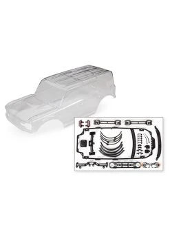Traxxas 9211 - Ford Bronco 2021 Body - Clear