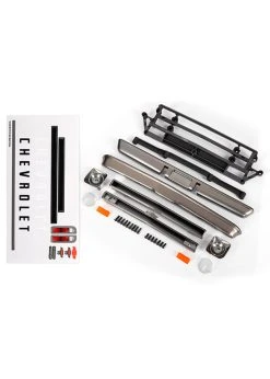 Traxxas 9415A - C10 Body Accessories - Satin Black Chrome