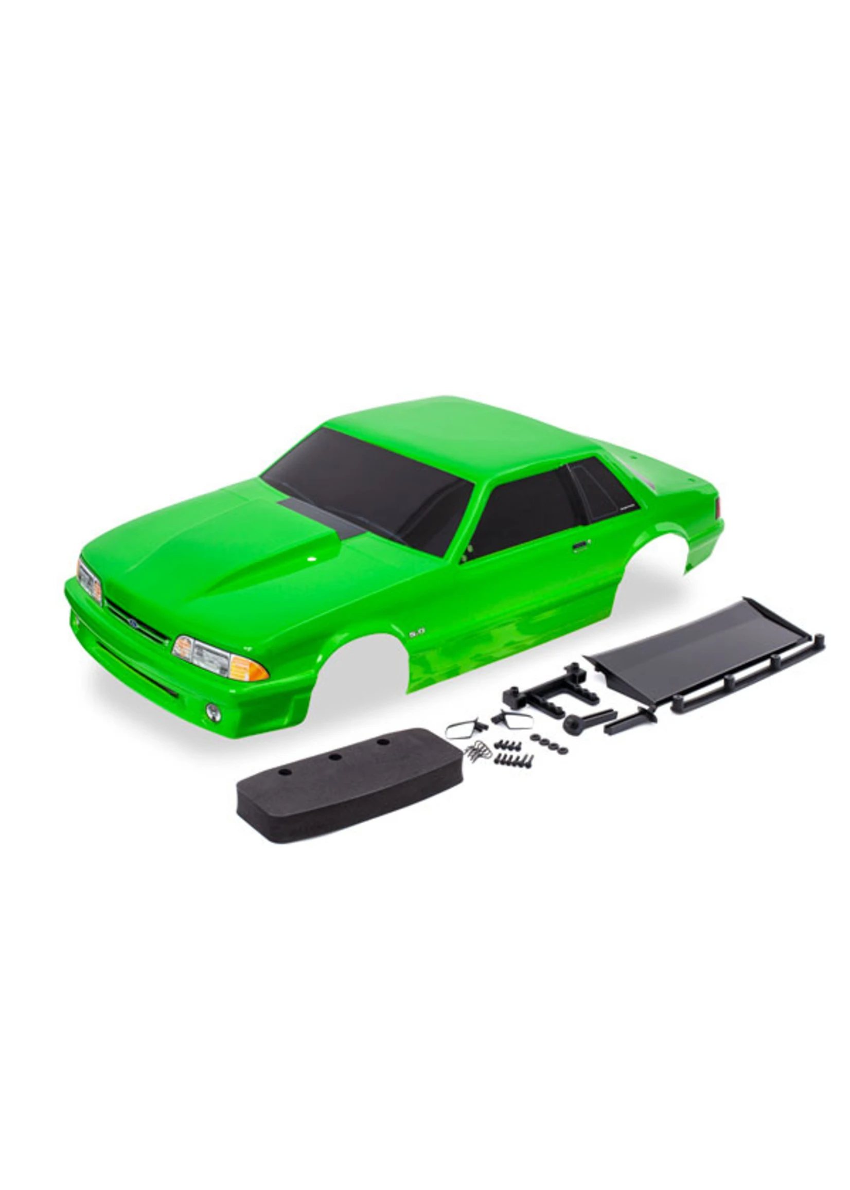 Traxxas 9421G - Ford Mustang Fox Body - Green 1 Traxxas 9421G - Ford Mustang Fox Body - Green