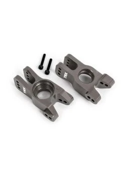 Traxxas 9552A - Carrier Stub Axle, L/R - Aluminum Titanium