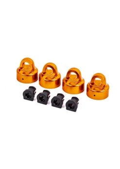 Traxxas 9664T - Aluminum Shock Caps GTX - Orange