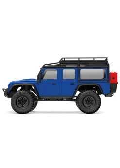 Traxxas 970541BLUE - 1/18 RTR Scale And Trail Defender - Blue -hu bhobby shop traxxas 970541blue 1 18 rtr scale and trail defend 3