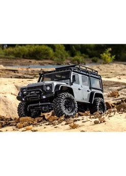 Traxxas 970541SLVR - 1/18 RTR Scale And Trail Defender - Silver -hu bhobby shop traxxas 970541slvr 1 18 rtr scale and trail defend 5