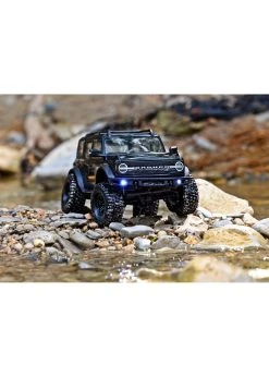 Traxxas 970741BLK - 1/18 RTR Scale And Trail Bronco - Black -hu bhobby shop traxxas 970741blk 1 18 rtr scale and trail bronco 5
