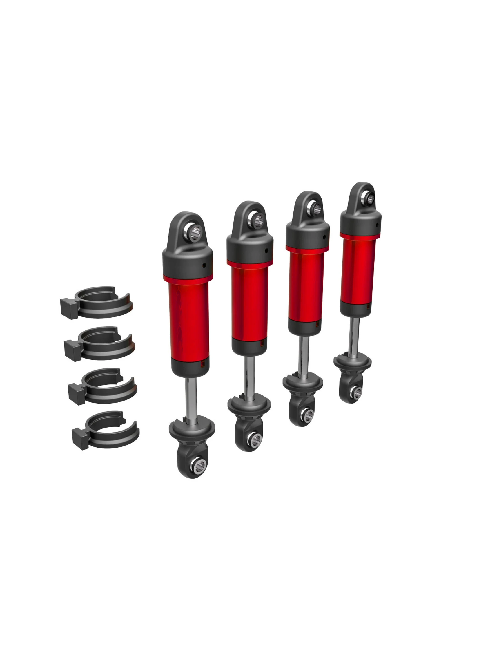 Traxxas 9764RED - 6061-T6 Aluminum Shocks - Red 1 Traxxas 9764RED - 6061-T6 Aluminum Shocks - Red