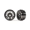 Traxxas 9768-BLKCR - Wheels, 1.0" - Black Chrome