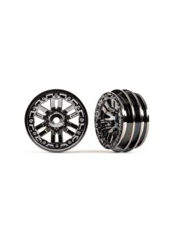 Traxxas 9768-BLKCR - Wheels, 1.0" - Black Chrome