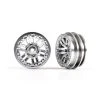 Traxxas 9768-SATIN - Wheels, 1.0" - Satin Chrome