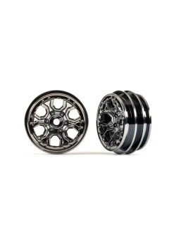 Traxxas 9770-BLKCR - Wheels, 1.0" - Black Chrome