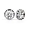 Traxxas 9770-SATIN - Wheels, 1.0" - Satin Chrome