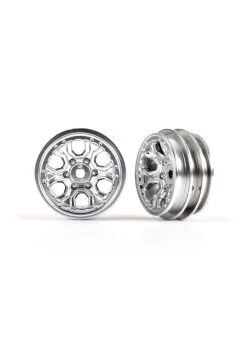 Traxxas 9770-SATIN - Wheels, 1.0" - Satin Chrome