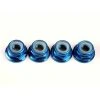 Traxxas TRA 4147X - Nuts 5mm Flanged Alum Blue **