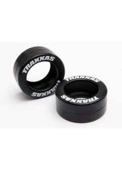 Traxxas TRA 5185 - Rubber Tires Wheelie Bar Wheels **