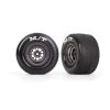 Traxxas TRA 9475A - Weld Satin Black Wheels / Wide Tires