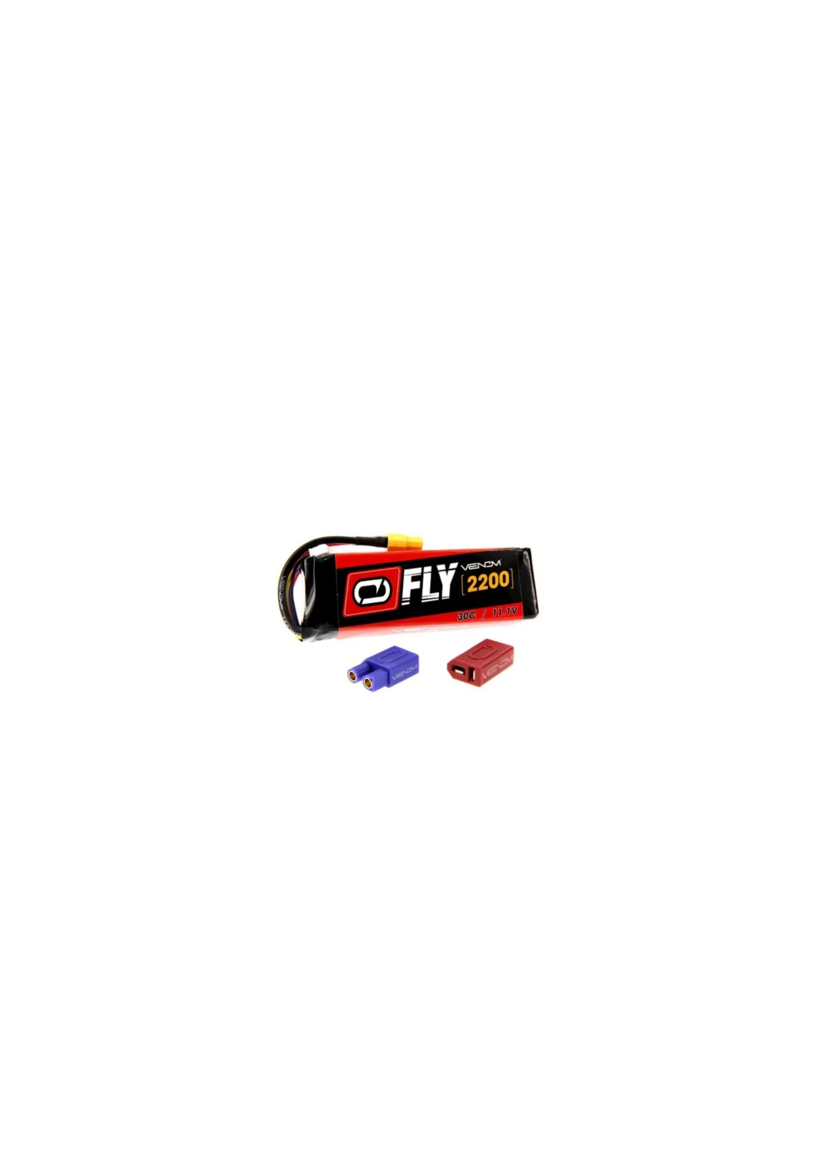 Venom Racing NR25077 - 11.1V 2200mAh 3S 30C FLY LiPo Battery: UNI 2.0 Plug 1 Venom Racing NR25077 - 11.1V 2200mAh 3S 30C FLY LiPo Battery: UNI 2.0 Plug